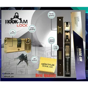 قفل درب سوئیچی 2.5 سانت به همراه سیلندر هوکام