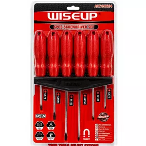 ست پیچگوشتی 6 عددی وایزآپ (WISEUP) مدل صنعتی