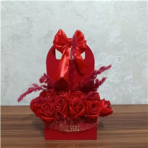 باکس گل شاین دار ده شاخه