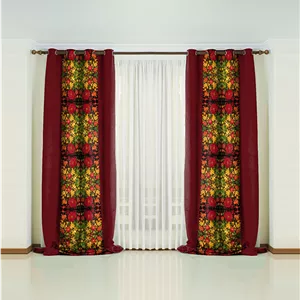 پنل دکور پرده طرح نغمه حاشیهدار علیبیگ