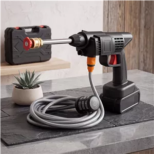 کارواش شارژی سه حالته Cleaning Gun توان 48 وات دو باتری
