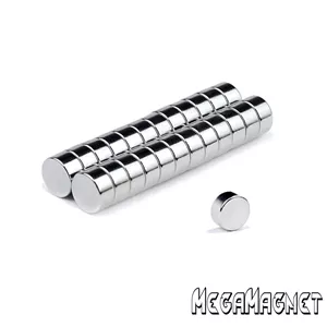 آهنربای نئودیمیوم 5x3 میلیمتر N35 دیسکی (100 عدد) مگامگنت