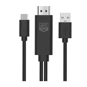 کابل تبدیل USB-C به HDMI پرووان مدل PCH77 طول 1.8متر