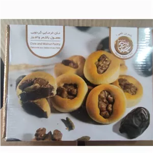 نان خرمایی گردویی، 720 گرم، سوغات کرمانشاه