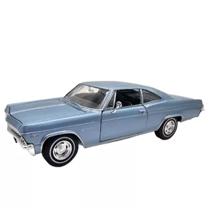 ماشین بازی ناب سل مدل شورلت ایمپالا SS396 فلزی ولی کد WELLY 124 CHEVROLET IMPALA SS396 1965