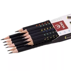 مداد مشکی ووک با طراحی بدنه مختلف 