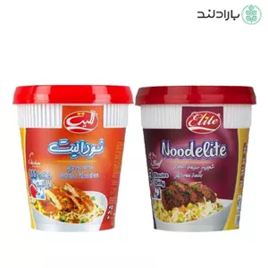 نودل لیوانی الیت در سه طعم