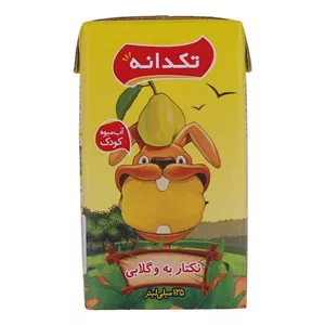 آبمیوه به و گلابی تکدانه - 125 میلیلیتر