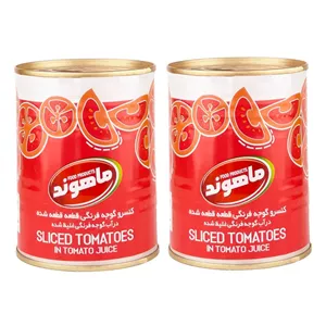 کنسرو گوجه فرنگی خرد شده ماهوند - 350 گرم مجموعه 2 عددی