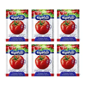 کنسرو رب گوجه فرنگی شامینه - 70 گرم بسته 6 عددی