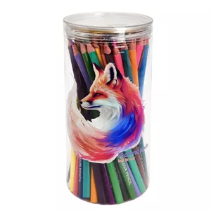 مداد رنگی 48 رنگ کی ام تی مدل Creative artist طرح روباه