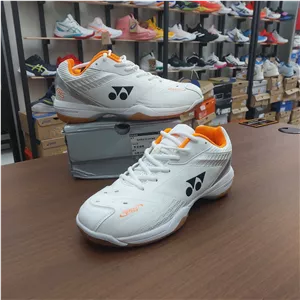 کتونی بدمینتون و تنیس روی میز یونکس یونیکس کیفیت مستر کوالیتی ویتنام رنگ سفید نارن YONEX POWER CUSHION CASCADE ACCEL UNI
