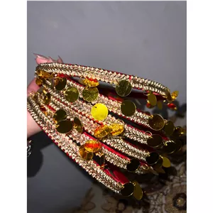 دف زیبای ندیمه پولکی ساده 1 عددی