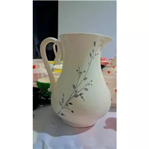پارچ سرامیکی طرح شاخه طلا