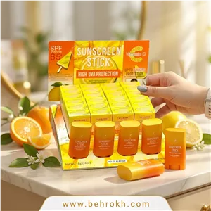 کرم ضد آفتاب استیکی بدون رنگ