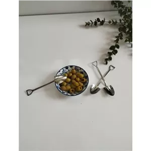 ست 6تایی قاشق طرح بیل دسر خوری