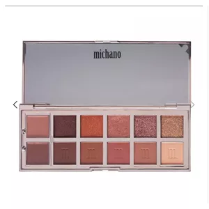 پالت سایه 12 رنگ DUSTY ROSE میچانو MICHANO Eyeshadow Palette