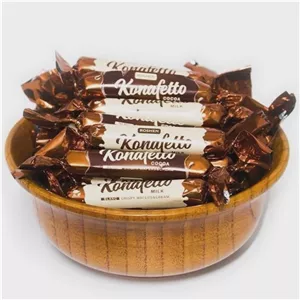 کانفت های روشن اوکراین ROSHEN بسیار خوشمزه و تلخ وزن 500 گرم
