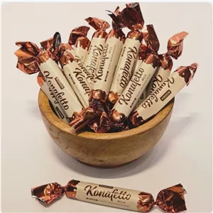 کانفت های روشن اوکراین ROSHEN بسیار خوشمزه کاراملی وزن 1000 گرم