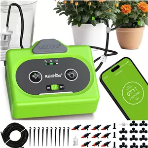 آبیاری قطره ای اتوماتیک RAINPOINT اتصال وای فای