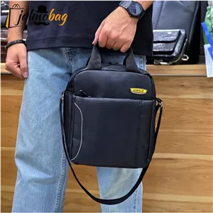 کیف ظرف غذا دستی و دوشی پارچه ای کد 2216