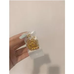 مهره روسی طلایی مو سایز کوچک