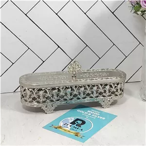 جا کارد وچنگال کشیده درب دار نیزه ای سیلور زومبا(20) ارسال نیمه رایگان