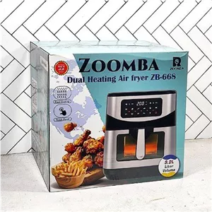 سرخ کن 9.2 لیتر 2 المنت ZB-668 زومبا (1) ارسال نیمه رایگان