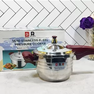 زودپز 3 لیتر تکدسته قرمز 18CM استیل نگیر 304 زومبا (8) ارسال نیمه رایگان