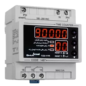 ساعت کار با رله خروجی قابل تنظیم شیوا امواج مدل TCB-11YR