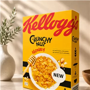 کورن فلکس کلاگز Crunchy Nut Honey ، کرانچی نات عسلی ، 