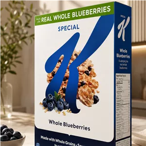 کورن فلکس اسپشیال کی Special K Whole Blueberries اسپشیال کی با بلوبری