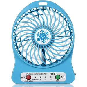 مینی پنکه شارژی رومیزی USB Fan مدل 5017