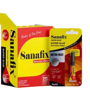 چسب قطره ای سانا فیکس 3 گرمی جعبه 12 عددی