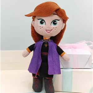 عروسک آنا فروزن از برند posh paws اورجینال 25 سانتی متر