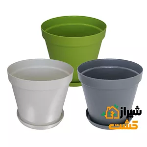 گلدان رویال شهرآذین کد 3000 رنگ بندی متنوع