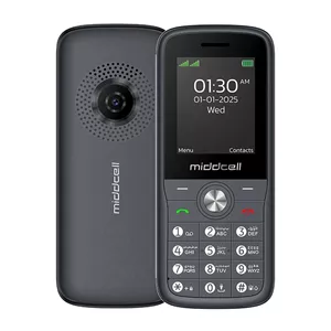 گوشی موبایل Middcell مدل M130 - خاکستری