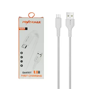 کابل شارژ فست اندروید Power Max مدل PM-002 - سفید
