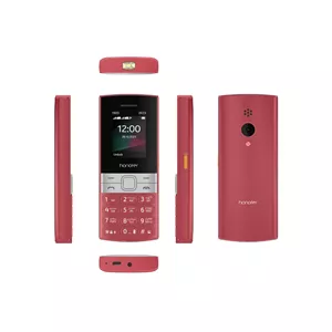 گوشی موبایل Hanofer مدل 150D 2023 - قرمز (سه ماه تعویض)