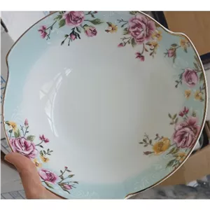 کاسه سایز 24 (سالاد) طرح کاملیا چینی تقدیس 