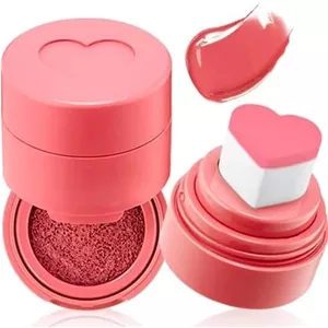 رژ گونه استامپی قلبی موکالر (رژگونه استامپی) (6رنگ دارید کد مورد نظر انتخاب کنید)
