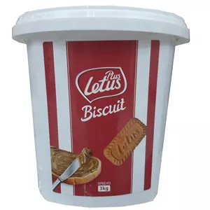 کرم بیسکویت لت آس (Latus Biscoff Spread) 3 کیلوگرم