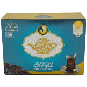 چای سعدالدین ابورامی با طعم مخلوط با گل زعفران 450 گرمی