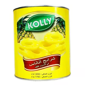 کمپوت آناناس کولی سه کیلویی وارداتی اورجینال