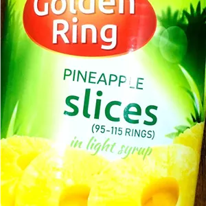 کمپوت اناناس Golden Ring گلدن رینگ 3 کیلویی اورجینال