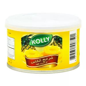 کمپوت آناناس کولی وزن 227 گرم حلقه ای