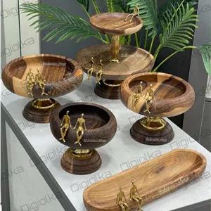 سرویس پذایرایی چوبی آدمک ( بالرین)