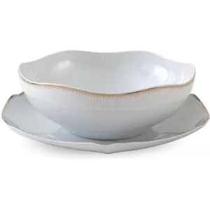 سرویس قاب و قدح چینی زرین سری هگزان طرح سپیدار درجه 1 (پس کرایه)