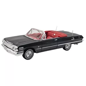 ماکت ماشین بازی ناب سل مدل شورلت ایمپالا 1963فلزی طرح ولی کد WELLY 124 CHEVROLET IMPALA1963