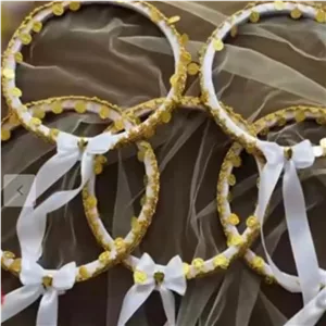 دف عروس زیبا مناسب جشن عقد عکاسی و ورودی عروس داماد